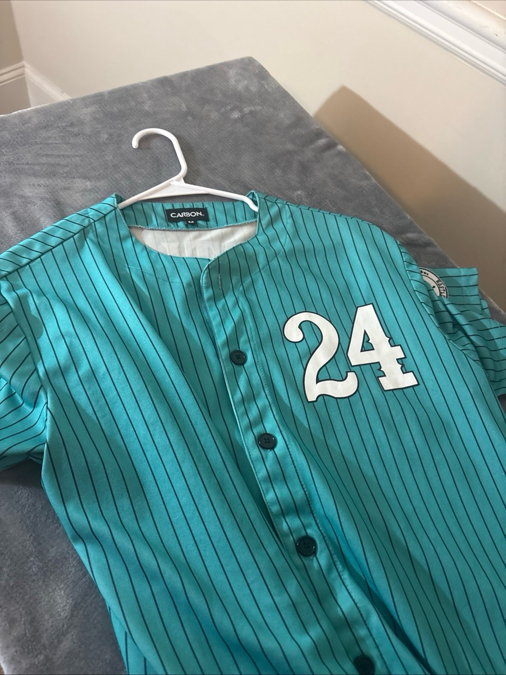 Carbon baseball Jersey